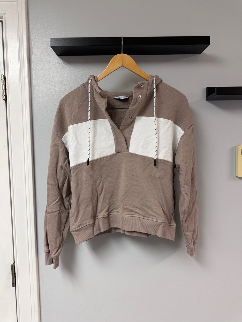Peloton Oversized Cropped Hoodie